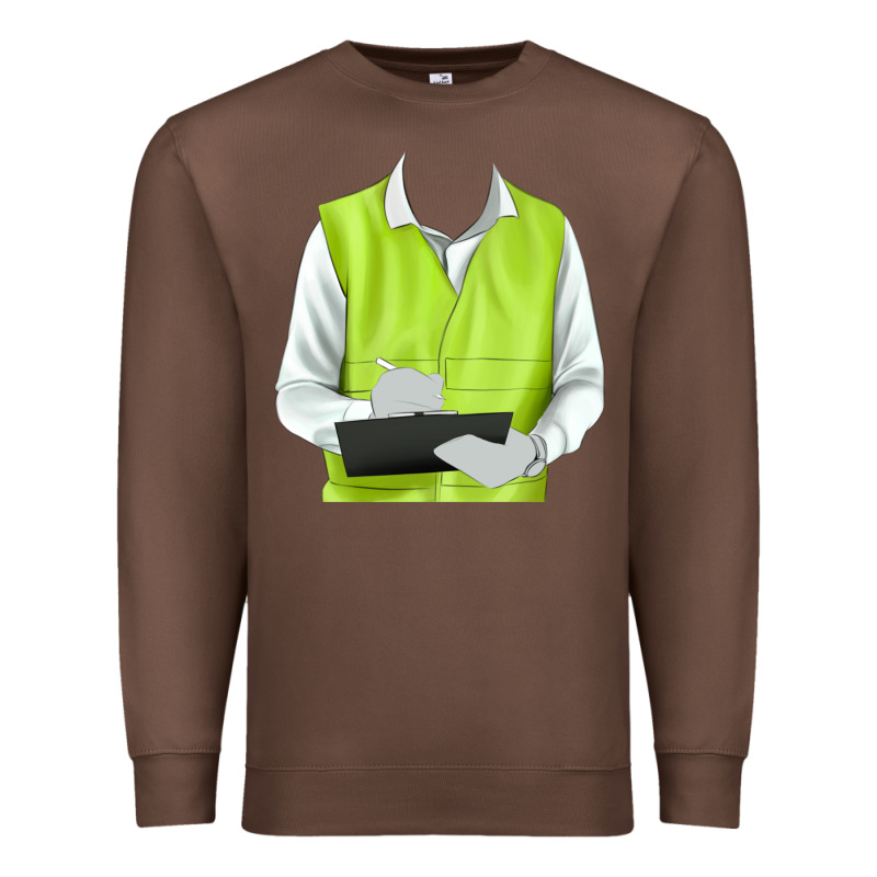 Border Collie Engineer Premium Sweatshirt by RanaPortraitStore | Teevron