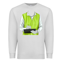 Dove Grey border collie engineer Premium Sweatshirt - RanaPortraitStore