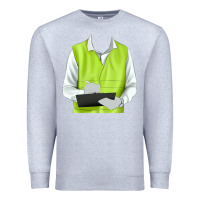 Heather Grey border collie engineer Premium Sweatshirt - RanaPortraitStore