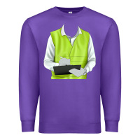 Purple border collie engineer Premium Sweatshirt - RanaPortraitStore