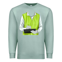 Seafoam border collie engineer Premium Sweatshirt - RanaPortraitStore