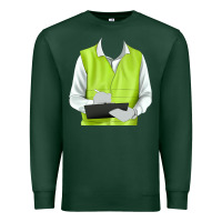Sports Green border collie engineer Premium Sweatshirt - RanaPortraitStore