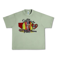 Oil Green softball vibes Urban Heavy Tee - SublimationCraftShop