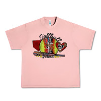 Salmon softball vibes Urban Heavy Tee - SublimationCraftShop
