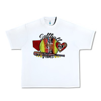 White softball vibes Urban Heavy Tee - SublimationCraftShop