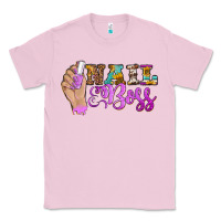 Bubblegum Pink nail boss Classic Tee - BarkalooDesign