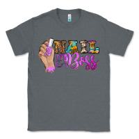 Charcoal Heather nail boss Classic Tee - BarkalooDesign