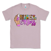 Lilac nail boss Classic Tee - BarkalooDesign