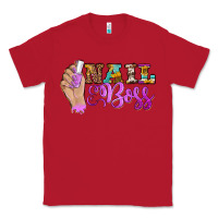 Red nail boss Classic Tee - BarkalooDesign