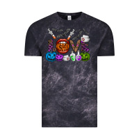 Cloud Black love  halloween Vintage Tee - CowhideDigitalArt