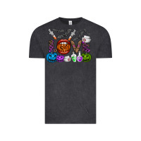 Vintage Black love  halloween Vintage Tee - CowhideDigitalArt