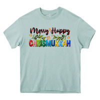 Arona merry happy chrismukkah with olive branch Heavy Core Tee - FaDigitalArtStudio
