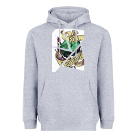 Heather Grey ROLL INITIATIVE Heavyweight Hoodie - Bettercallsaul