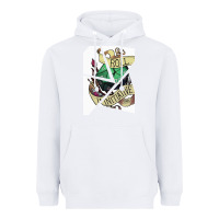 White ROLL INITIATIVE Heavyweight Hoodie - Bettercallsaul