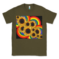 Army Green Pride sunflower tumbler Classic Tee - FaDigitalArtStudio