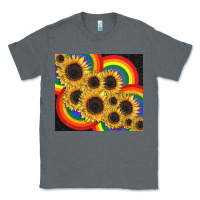 Charcoal Heather Pride sunflower tumbler Classic Tee - FaDigitalArtStudio