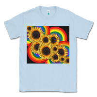 Dusty Blue Pride sunflower tumbler Classic Tee - FaDigitalArtStudio