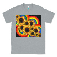 Heather Grey Pride sunflower tumbler Classic Tee - FaDigitalArtStudio