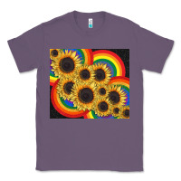 Lavender Pride sunflower tumbler Classic Tee - FaDigitalArtStudio