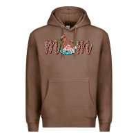 Chestnut mom flamingo Premium Hoodie - BarkalooDesign
