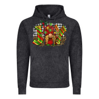 Vintage Black christmas joy gnome Vintage Hoodie - BarkalooDesign
