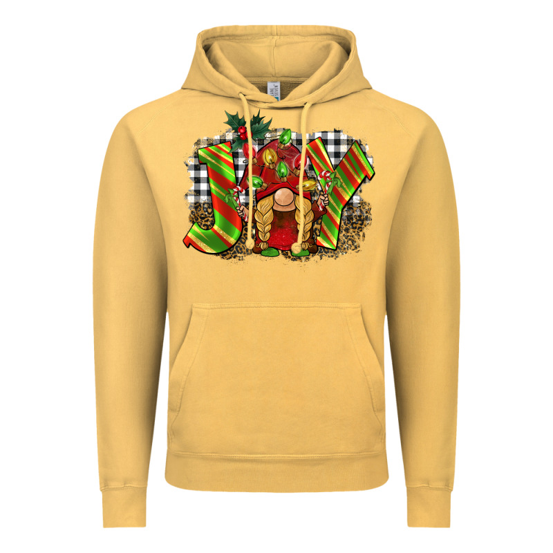 Christmas Joy Gnome Vintage Hoodie by BarkalooDesign | Teevron