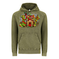 Vintage Olive christmas joy gnome Vintage Hoodie - BarkalooDesign