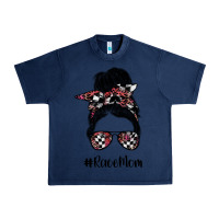 Navy race mom Urban Heavy Tee - SublimationCraftShop