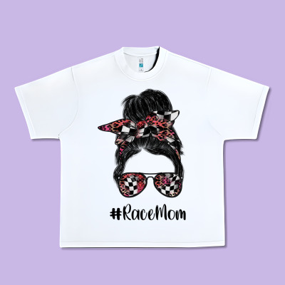 Race Mom Urban Heavy Tee Designed By Sublimationcraftshop
