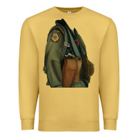 Antique Gold english pointer airforce Premium Sweatshirt - RanaPortraitStore