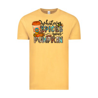 Vintage Mustard whatever spices your pumpkin Vintage Tee - CowhideDigitalArt
