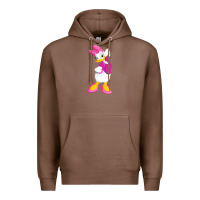 Chestnut daisy duck Premium Hoodie - baoMotion