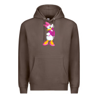 Coffee daisy duck Premium Hoodie - baoMotion