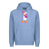 Colony Blue daisy duck Premium Hoodie - baoMotion