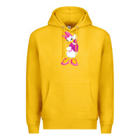 Lemon daisy duck Premium Hoodie - baoMotion