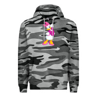 Slate Camo daisy duck Premium Hoodie - baoMotion