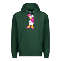 Sports Green daisy duck Premium Hoodie - baoMotion