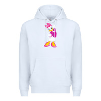 White daisy duck Premium Hoodie - baoMotion
