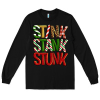 Black Stink stank stunk Long Sleeve Tee - Artiststas
