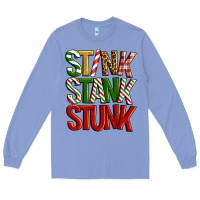 Colony Blue Stink stank stunk Long Sleeve Tee - Artiststas