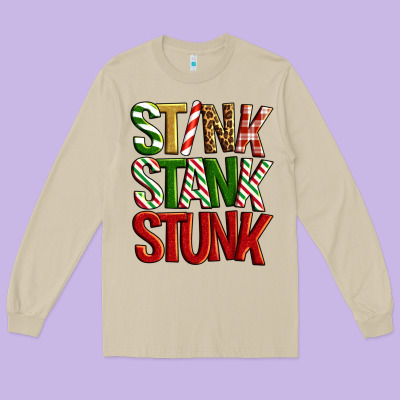 Stink Stank Stunk Long Sleeve Tee Designed By Artiststas