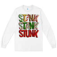 White Stink stank stunk Long Sleeve Tee - Artiststas