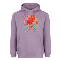 Lavender Cycling octopus Heavyweight Hoodie - Bettercallsaul