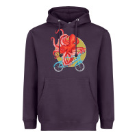 Plum Cycling octopus Heavyweight Hoodie - Bettercallsaul