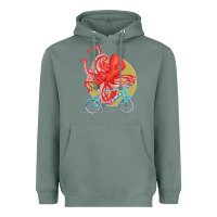 Sage Cycling octopus Heavyweight Hoodie - Bettercallsaul