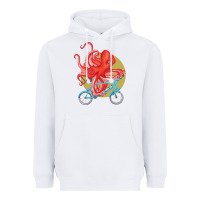 White Cycling octopus Heavyweight Hoodie - Bettercallsaul