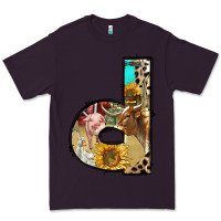 Plum farm life alphabet lowercase letters d Premium Tee - BundleAndBundleShop