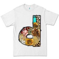White farm life alphabet lowercase letters d Premium Tee - BundleAndBundleShop
