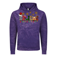 Cloud Purple christmas believe Vintage Hoodie - BarkalooDesign