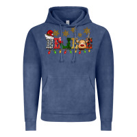 Vintage Denim christmas believe Vintage Hoodie - BarkalooDesign